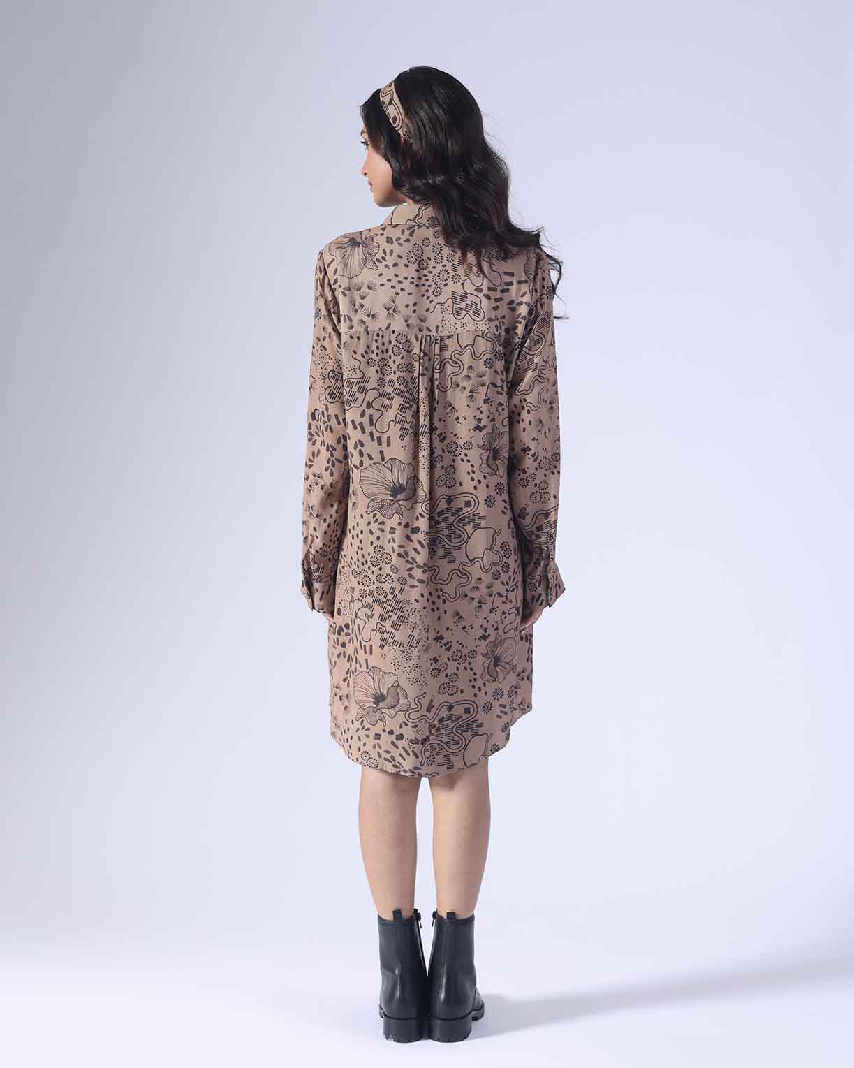 BOTANIC SHIRT DRESS