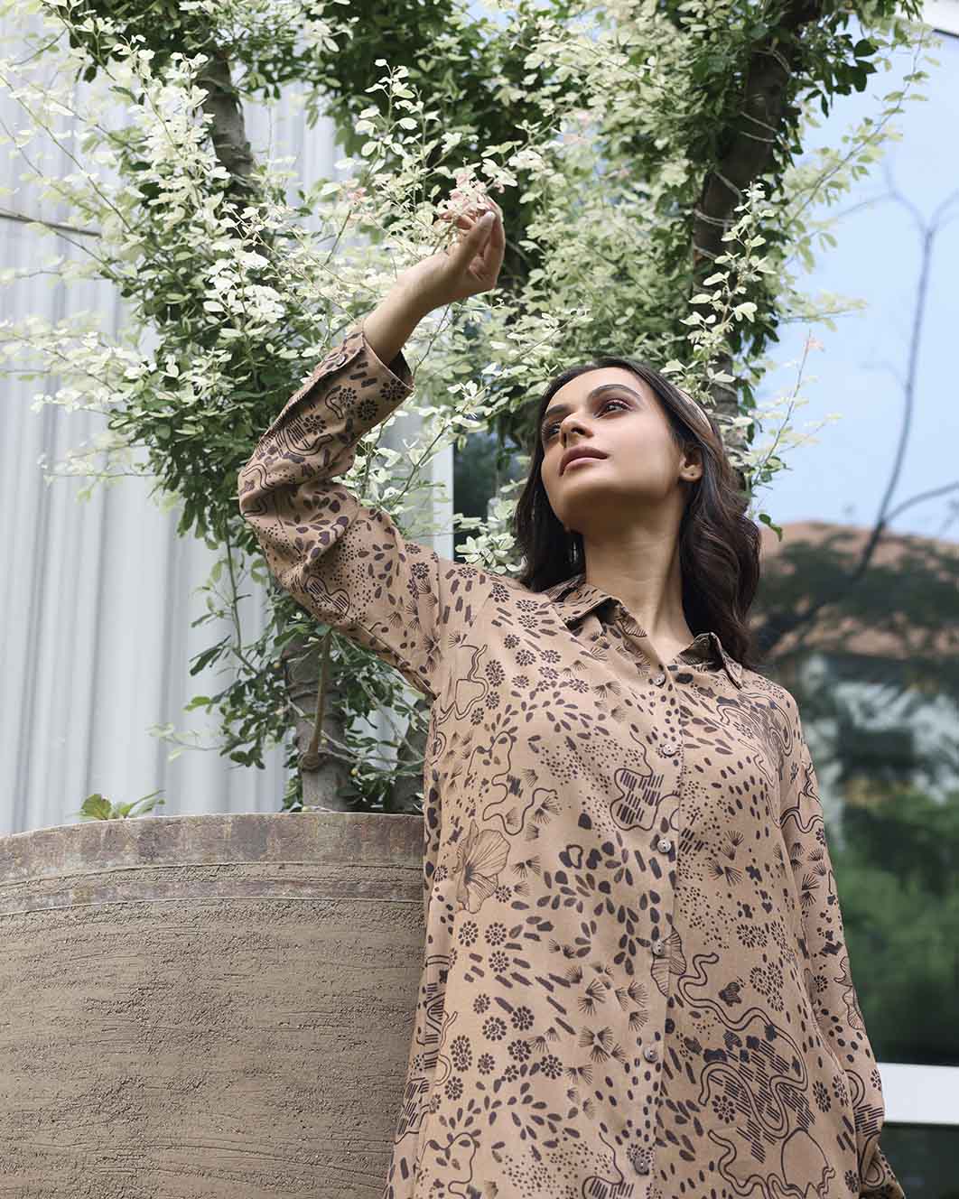 BOTANIC SHIRT DRESS
