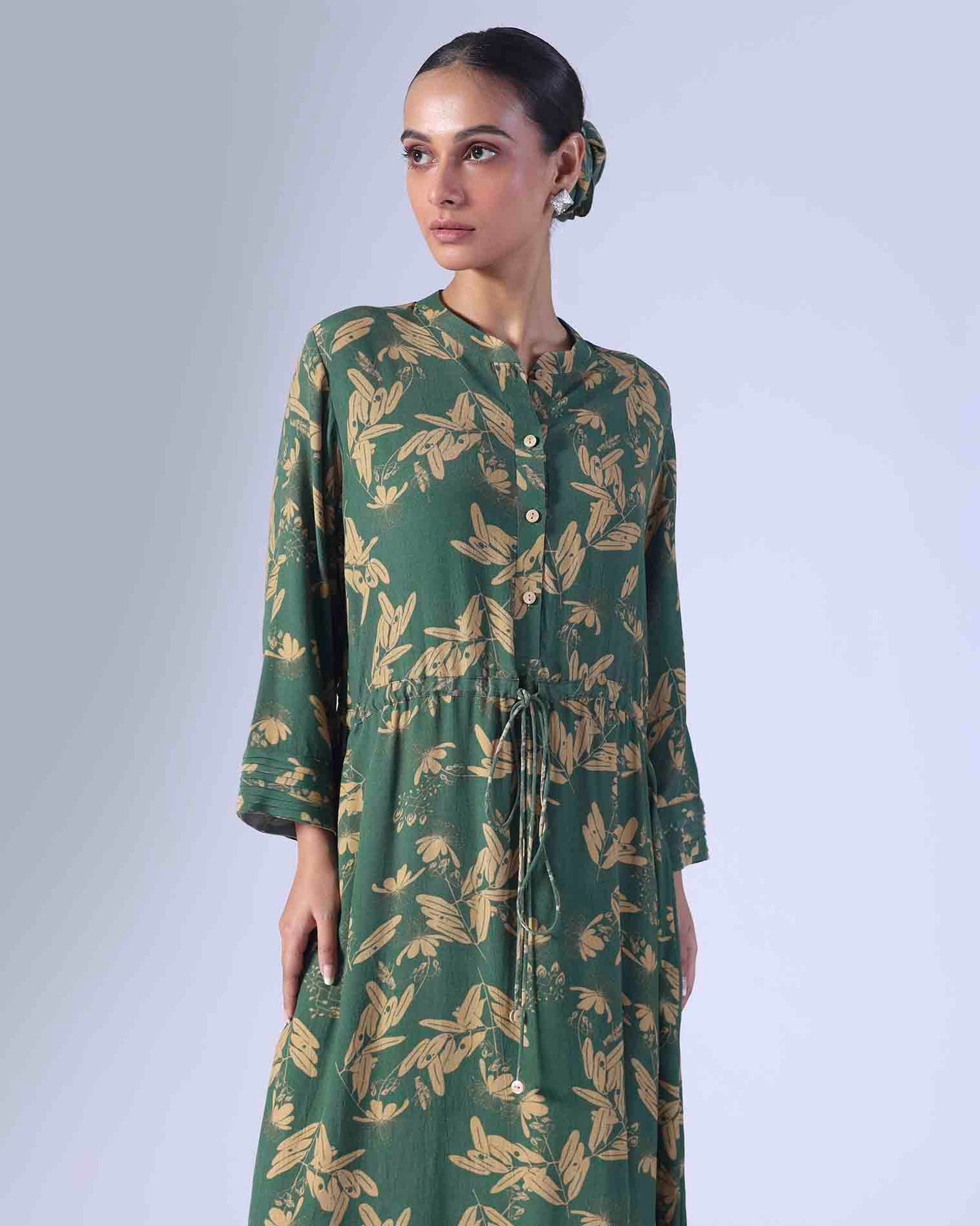BEETLE DRAWSTRING DRESS