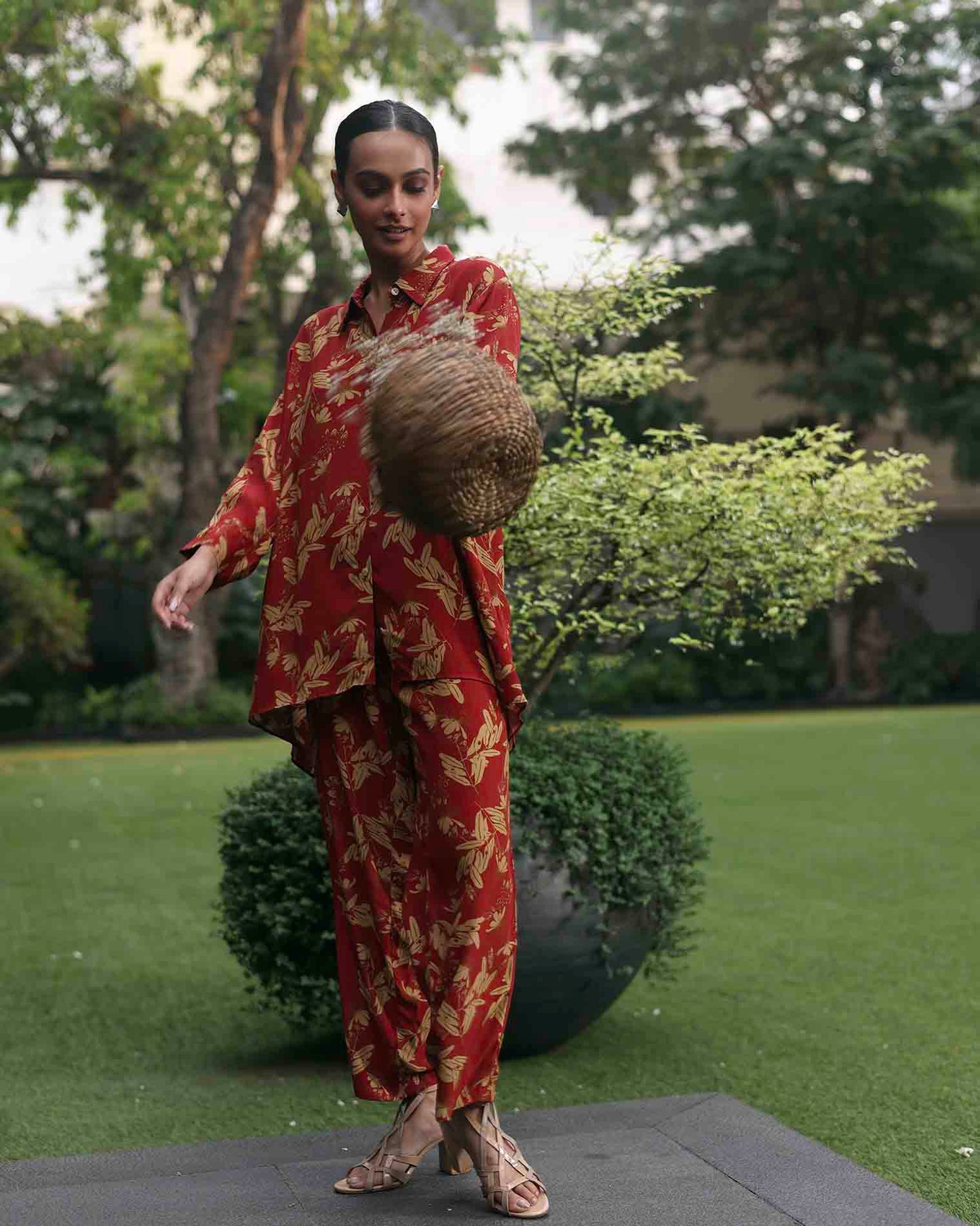 BEETLE RED COORDINATED SET