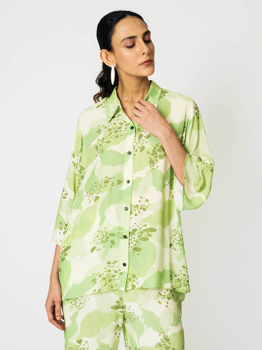 Dots Lime Shirt