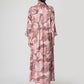 Dots Onion Pink Long Dress