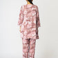 Dots Pink Jacket Coordinated Set