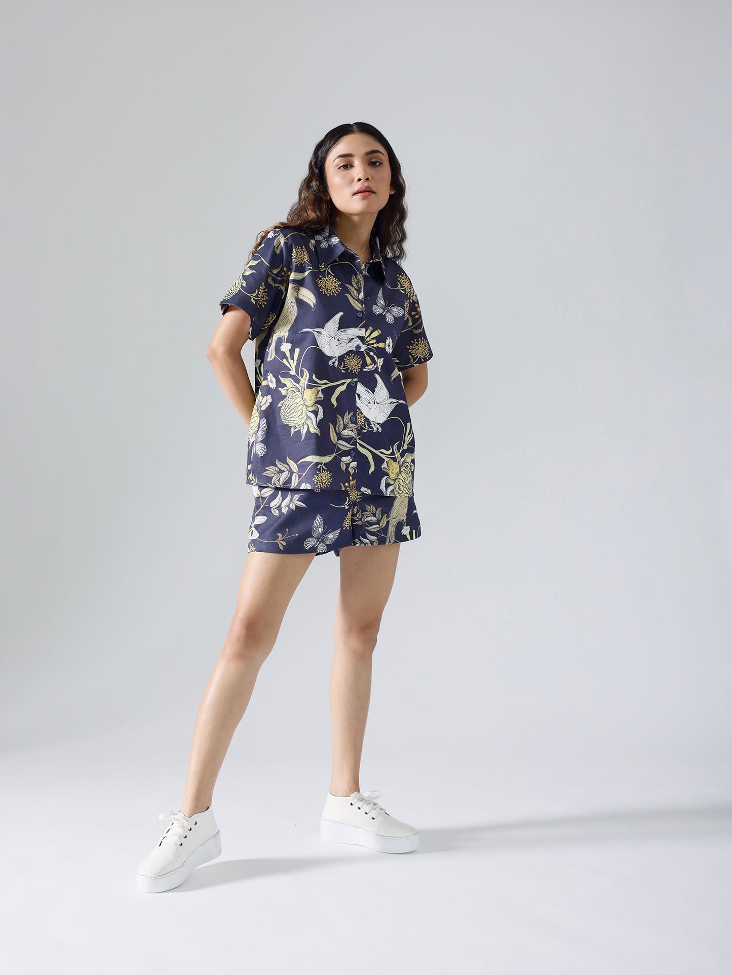 Toucan Navy Shorts Sets