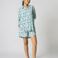 Rhombus Mint three piece shorts set