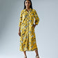 Vivid Yellow Shirt Dress