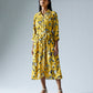 Vivid Yellow Shirt Dress