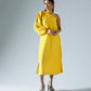 Yellow One Shoulder Dress