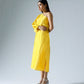 Yellow One Shoulder Dress