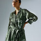 Bloom Green Shirt Dress