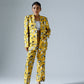 Vivid Yellow Pant Suit