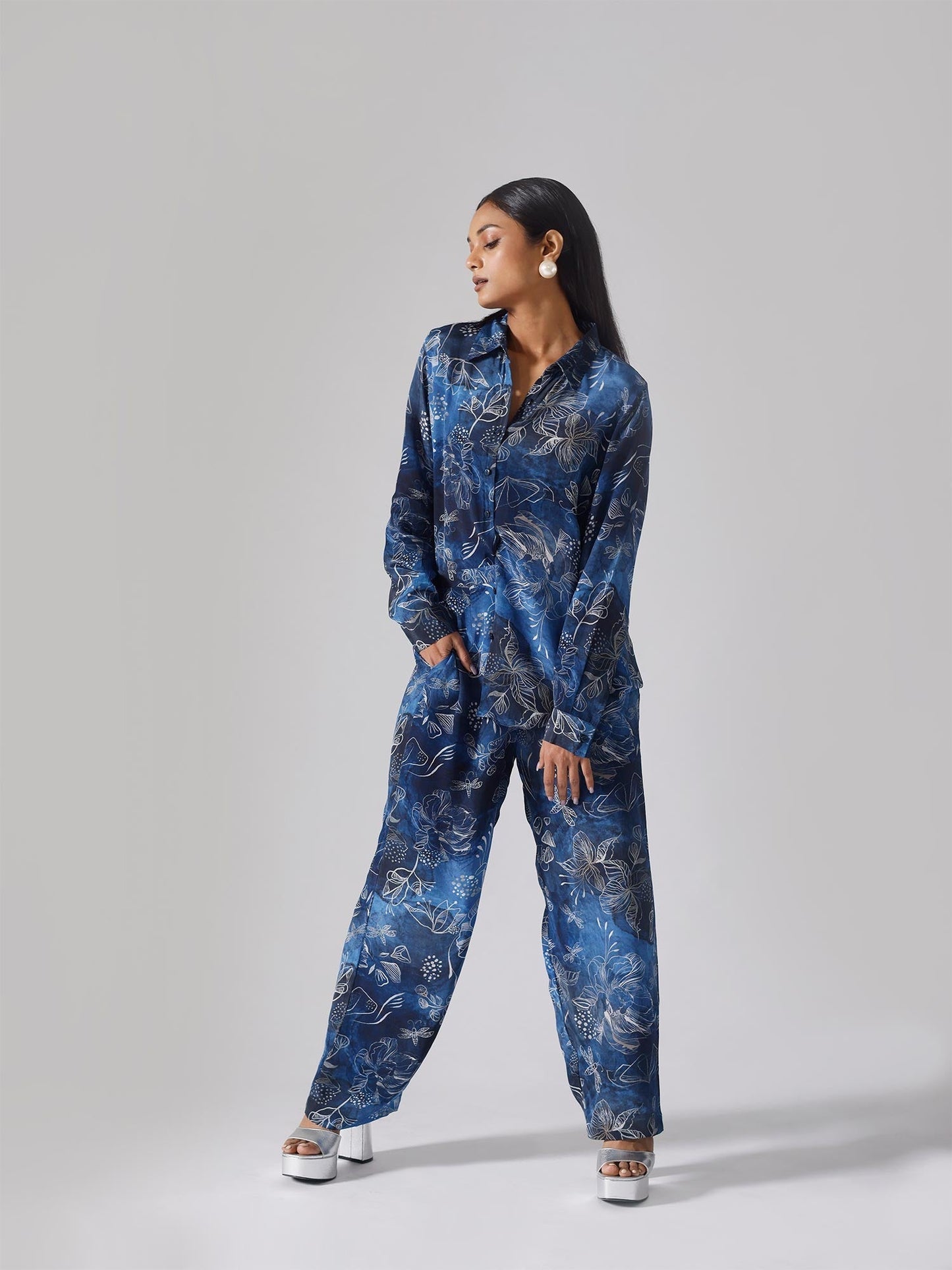 Reverie Blue Co-ord Set