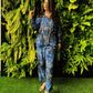 Chikky Goenka in Reverie Blue Co-ord Set