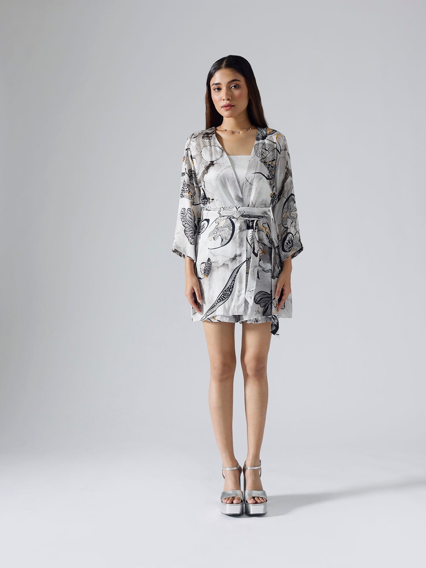 Reflect Monochrome Jacket Shorts Sets