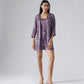 Reverie Lilac Jacket Shorts Set