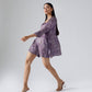 Reverie Lilac Jacket Shorts Set