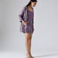 Reverie Lilac Jacket Shorts Set