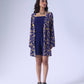 SPRING NAVY SHORTS SET WITH JACKET