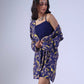 SPRING NAVY SHORTS SET WITH JACKET