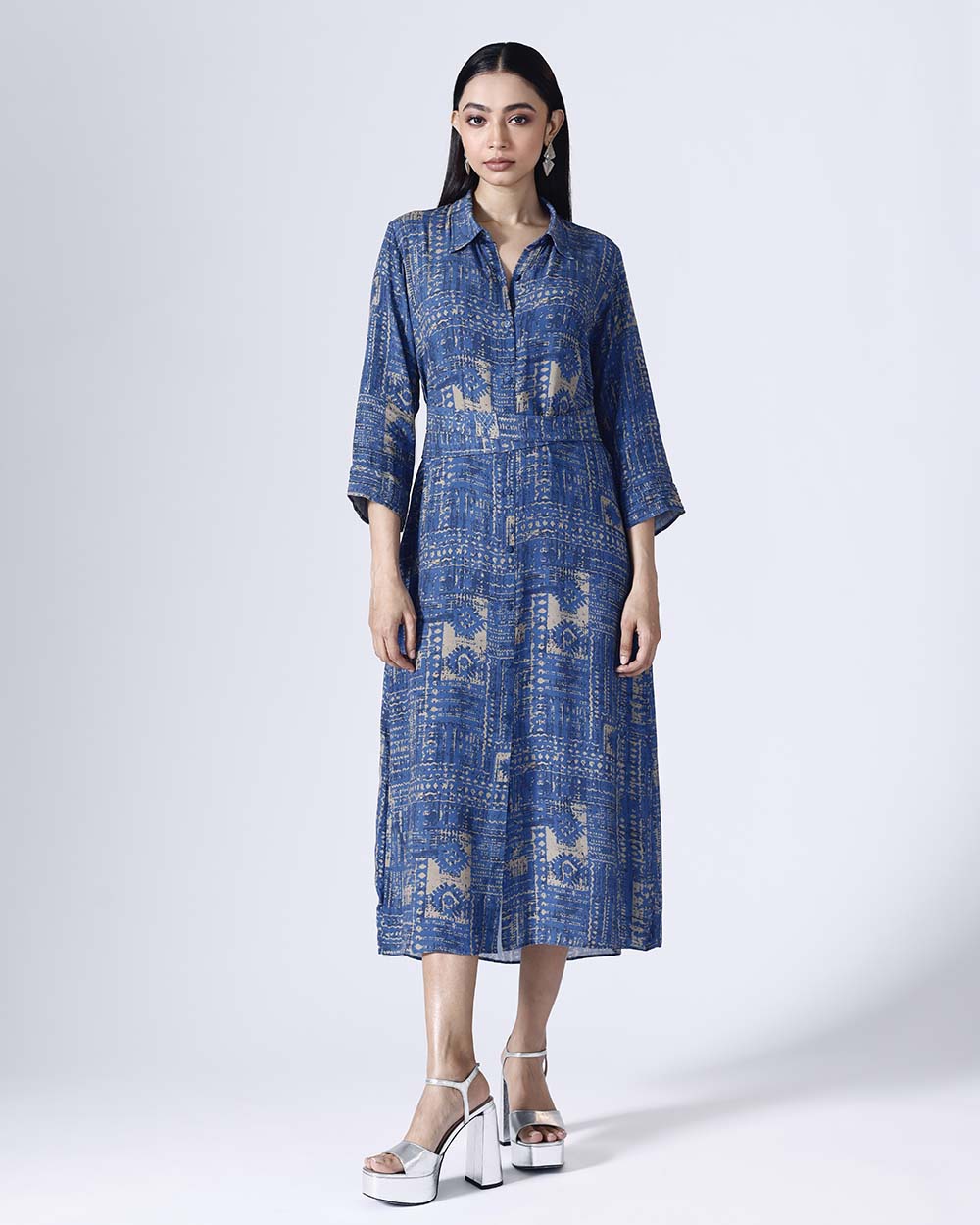 MOROCCON LONG SHIRT DRESS