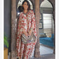 Pavitra Sagar in Foliage Poncho Set