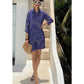 BOTANIC BLUE 3PC SHORTS SET