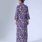 SPRING NAVY LONG DRESS