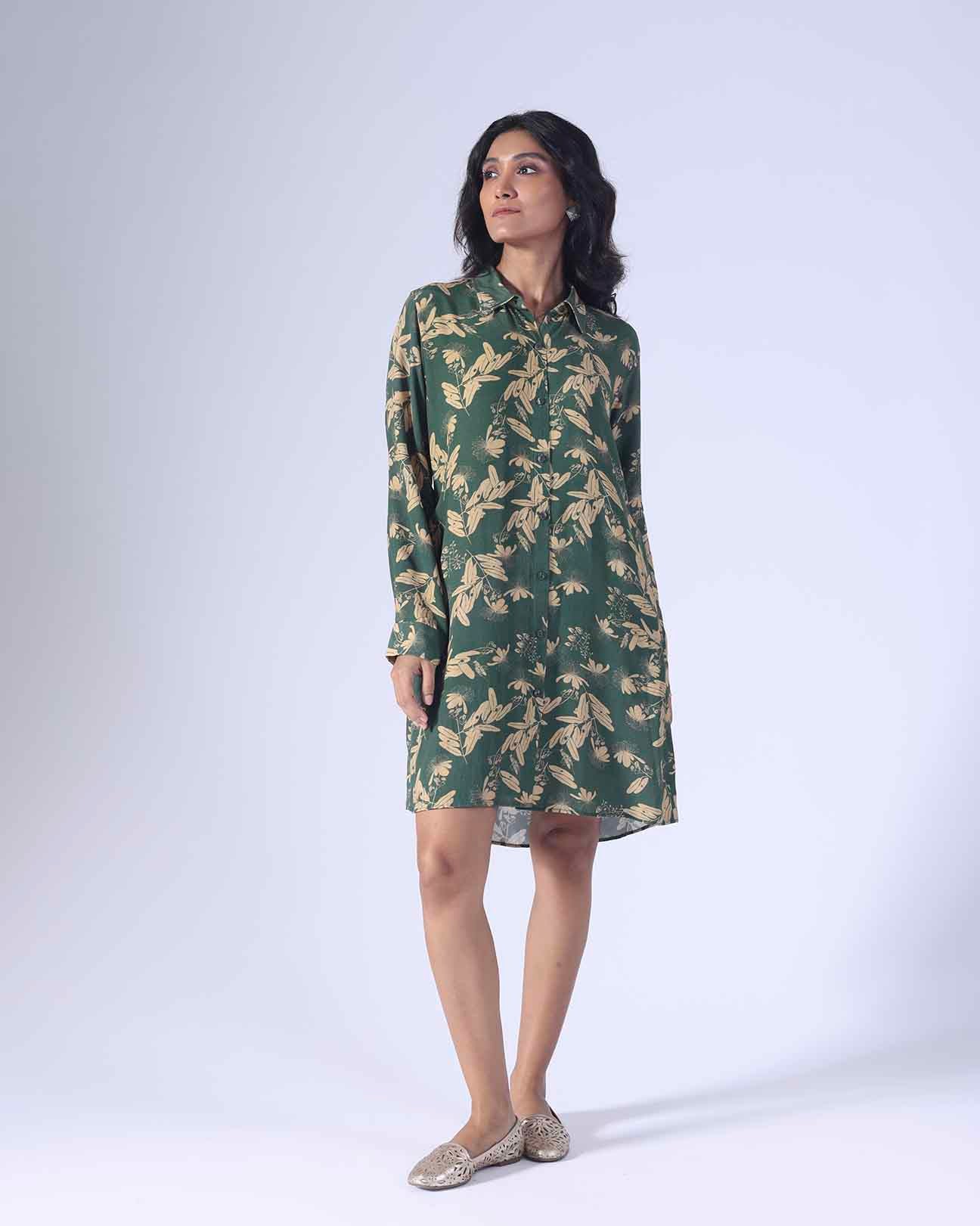 BEETLE SHIRT DRESS