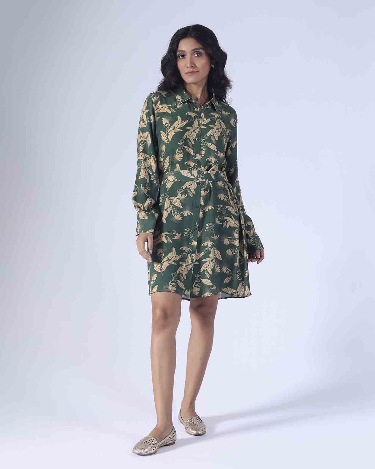 BEETLE SHIRT DRESS