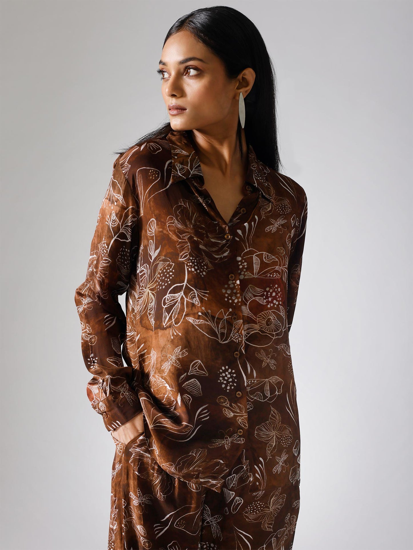 Reverie Brown Shirt